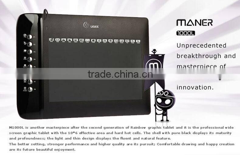 Ugee M708 drawing graphic tablet for artist
