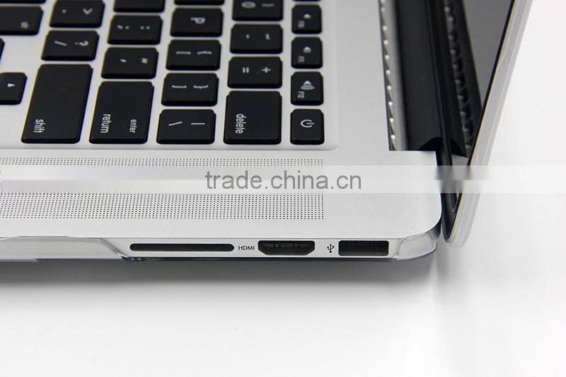 Rubberized laptop hard cases for MacBook Pro 15"