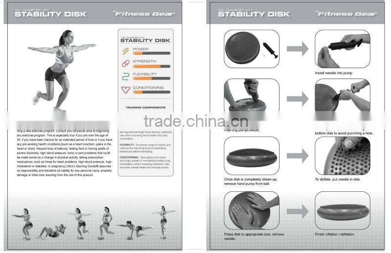 Exercise disc,Balance disc,Stability cushion,