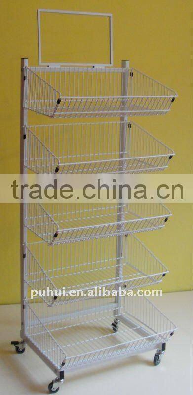 5 tier wire storage cage