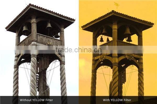 For Canon 7D 10D For Nikon D3300 P Series Camera Yellow Square Filter