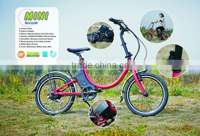 mtb folding bike 26 inch,2014 new good quality aluminum frame 6 speed,20inch lightweight mini folding bikes manufacturer