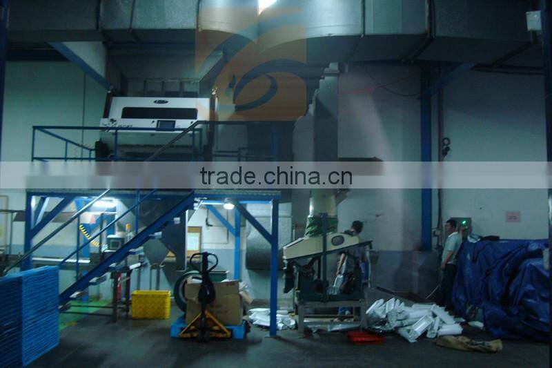 Stainless Steel Easy Maintenance Complete Peanut Shelling Sieving Line