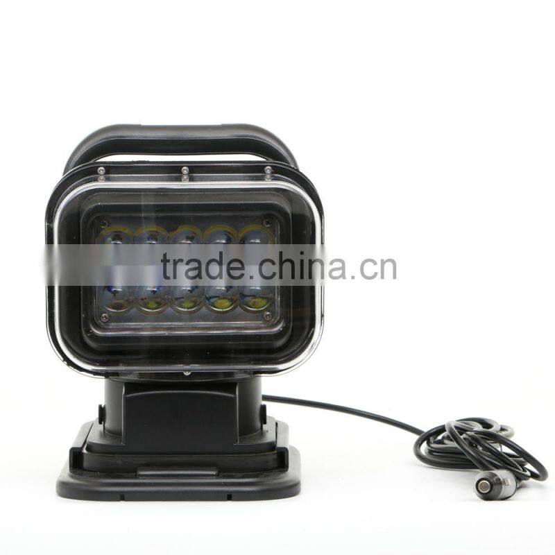 50w Remote control Search light Led working light