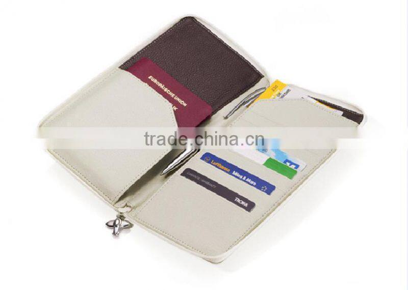 travel wallet credit card cover bag passport case/ passport holder