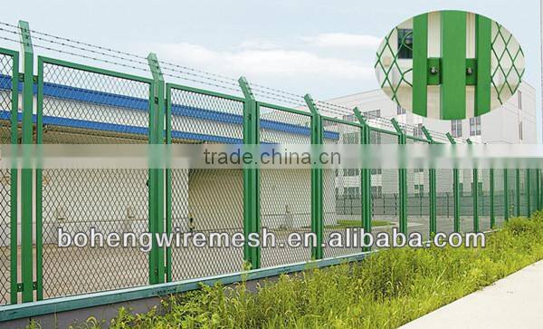 Chian diamond galvanized EXPANDED METAL FENCING