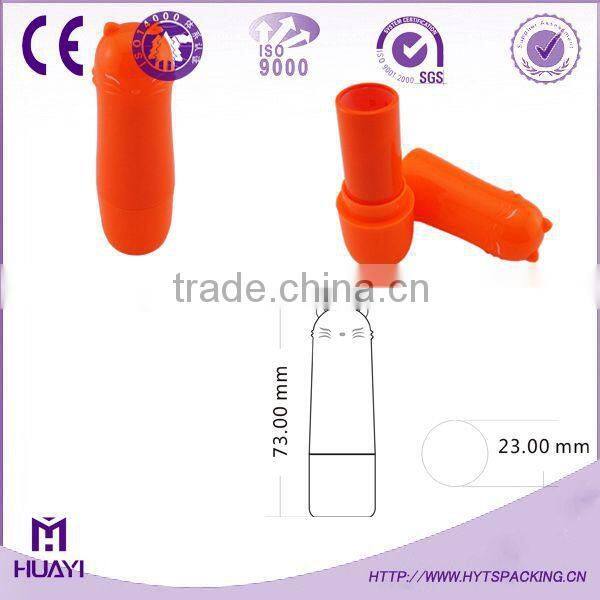 Colorful Plastic Macaron Shape empty cute Lip Balm Container