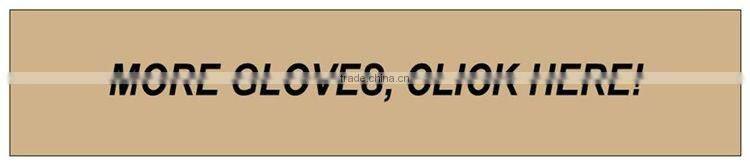 Factory Wholesale Ladies Black Wool Gloves with Fake Fur Cuff