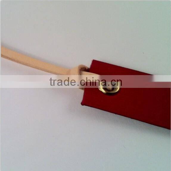 Custom handmade leather bookmark leather bookmark for wholesale