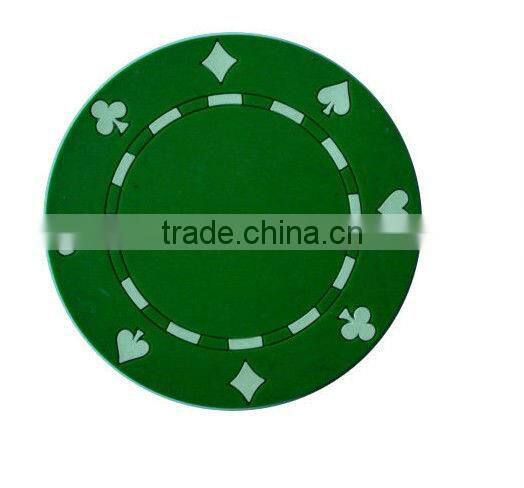 Rubber Cup Mat Flat Silk Printing Cup Mat (HC-R97)