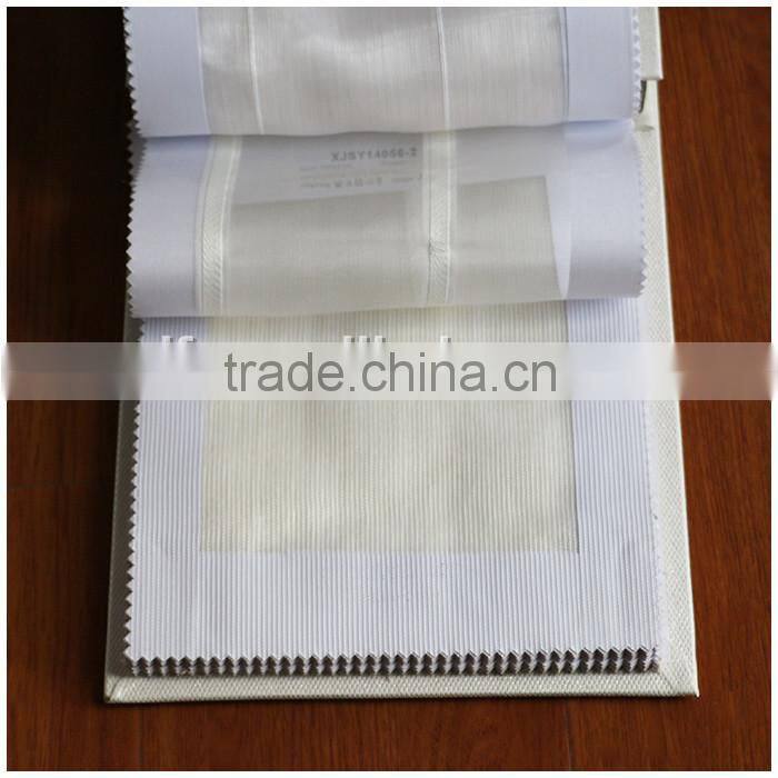 Permanent fire retardant european style sunscreen window curtain fabric XJSY 0250