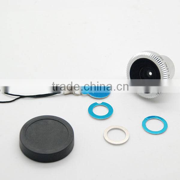 Mobile phone Aluminum magnetic 190 Degree Super fisheye camera lens