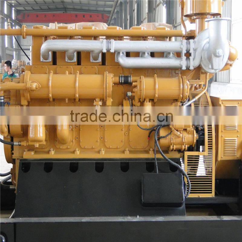 2016 hot sell 500KW biomass gas generator set for home electric plant gasifier