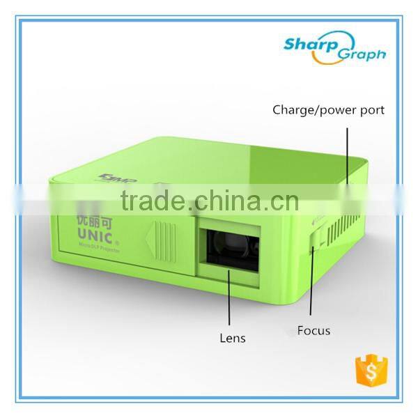 In Stock!!! 2016 UNIC Mini Full HD DLP HDMI Projector UC50 Pico 3D LED Projeksiyon Proyector Screen