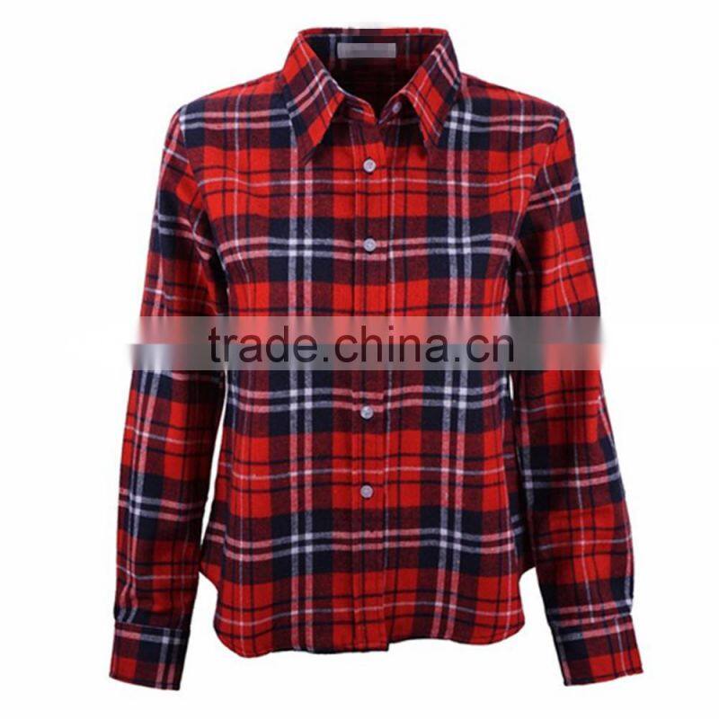 New Arrival Custom Flannel Shirt for Women
