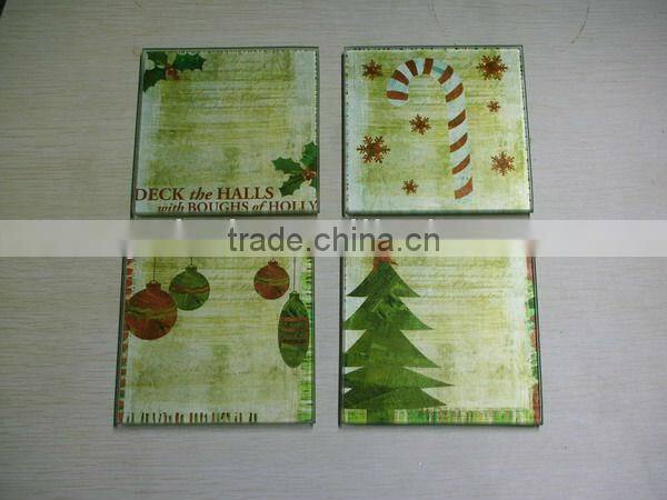 reindeer,ekl,wapiti glass coaster 9x9cm,any patterns available