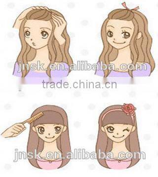 wholesale beautiful color extension hair weft made of pure brazilian human hair