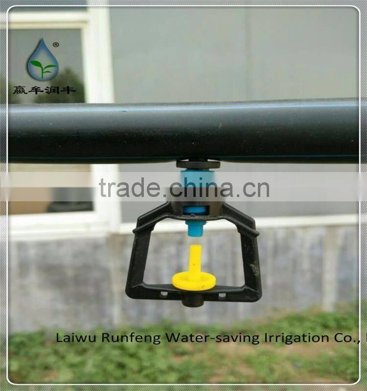 Drop drippers for irrigation pipe and greenhouse irrigation system