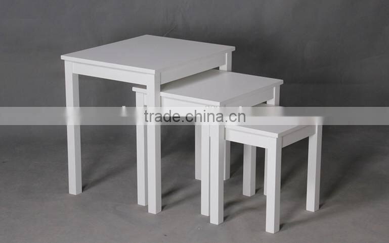 Wooden MDF nesting coffee table