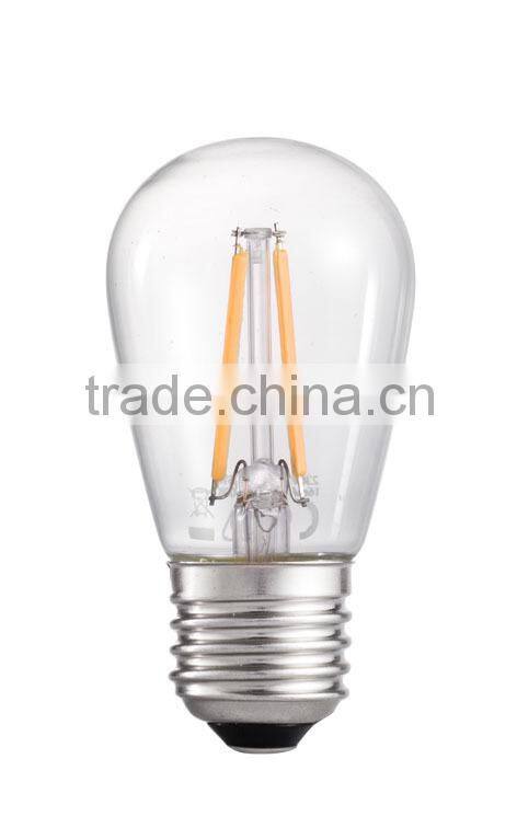 UL CUL Wet Location Approved S14 1W 2W 4W Filament Bulbs LED