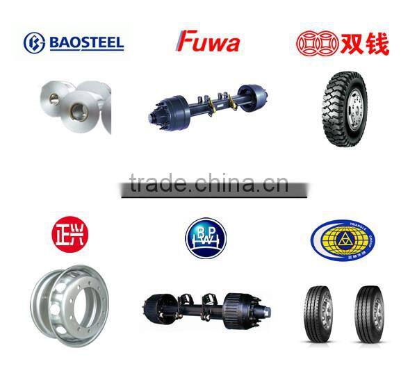 2015 Hot Sale CIMC 13 Meter Length Tri Axle Van Truck Trailers