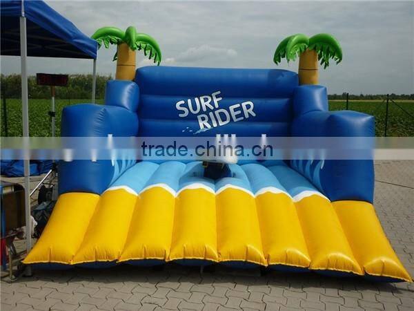 coconut tree inflatable surf rider / Interesting inflatable surf sensation machine