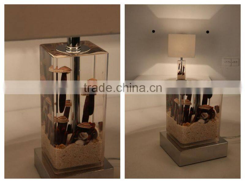 DIY Mushroom Resin Luxury Unique Table Lamps Modern Hotel Table Lamp