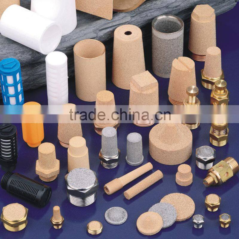 SET Type bronze filter element air pneumatic muffler