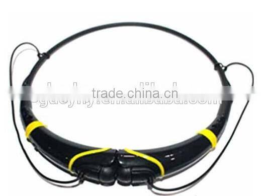 Hot Sale 2015 Bluetooth headset earphone stereo bluetooth sport headphones necklace