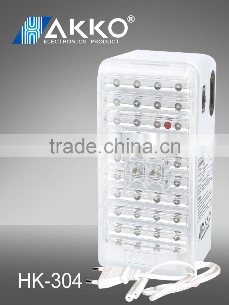 HK-330T Rechargeable emergency LED lights for home use with 56pcs smd
