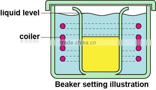 volume 2-20L stirring lab cooling bath with ISO certificate