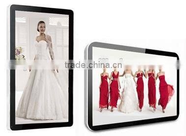 Aluminum bezel 19inch wifi advertising player for shopping mall