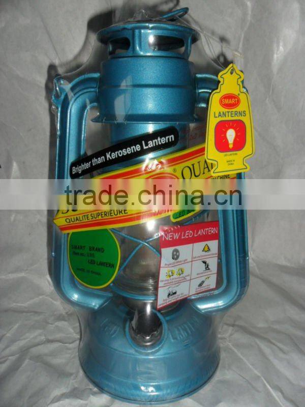 235 LIGHT BLUE COLUMN TYPE LED LANTERN