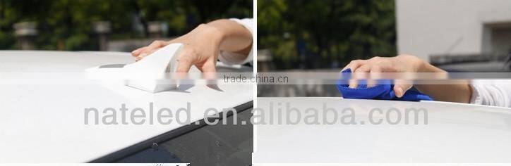 Energy saving led solar car flashing light,solar blinking led lamp shape of shark fin