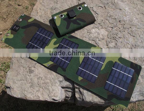 Waterproof / dustproof /shockproof /Voltage stability limit 5.6V 4 W solar/outdoor folding portable charger