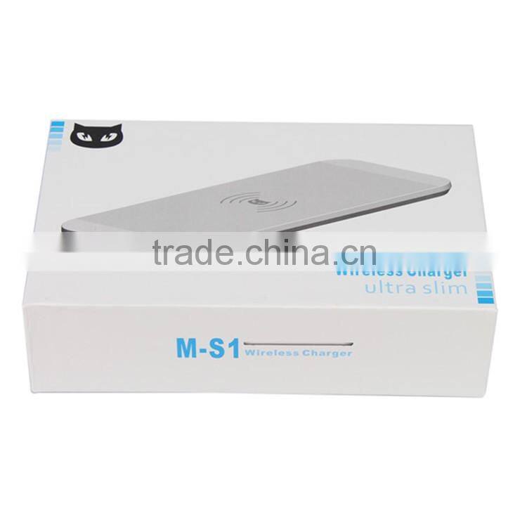 High quality qi wireless charger wireless phone charger and wireless charger power bank