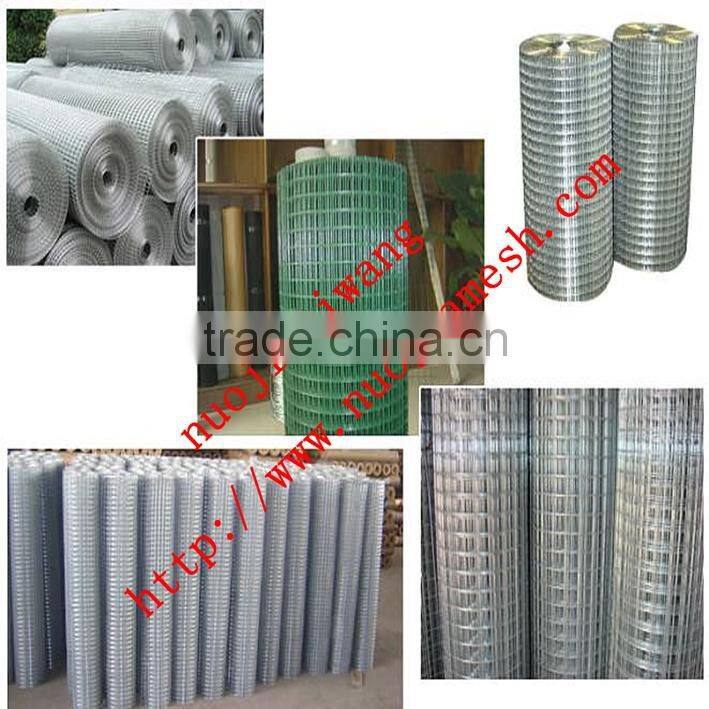ISO 9001 Galvanized welded wire mesh price(Factory Sales)