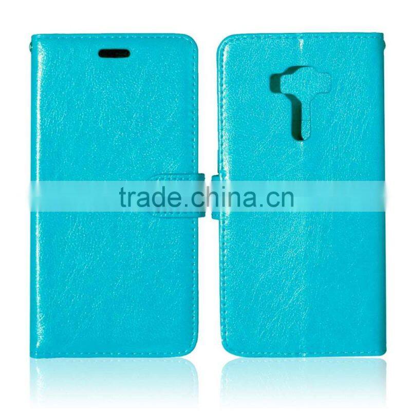 Cell Phone PU Leather Flip Card-slot Case for ASUS ZenFone ZD552KL