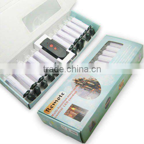 remote control flameless led candles (CE&ROHS prove)