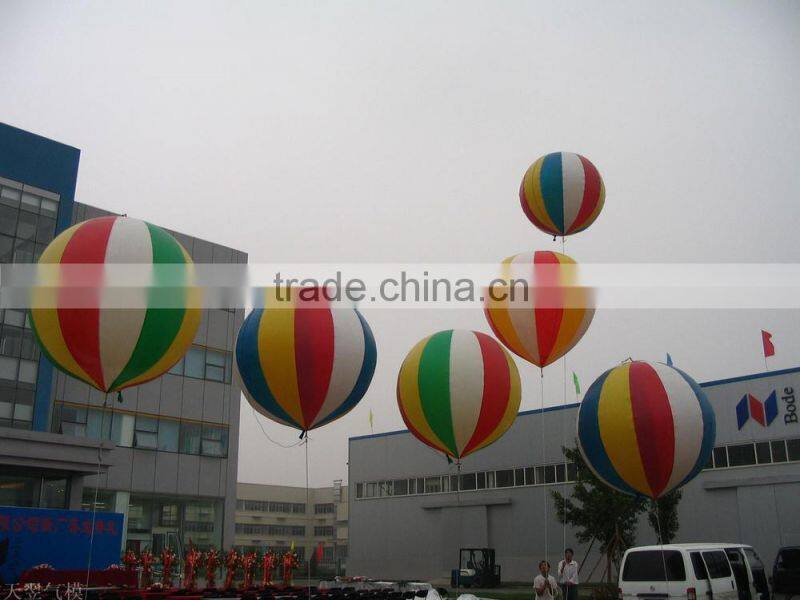 2015 the best selling product inflatable ground balloon / inflatable advertising balloon / double ball for advertising