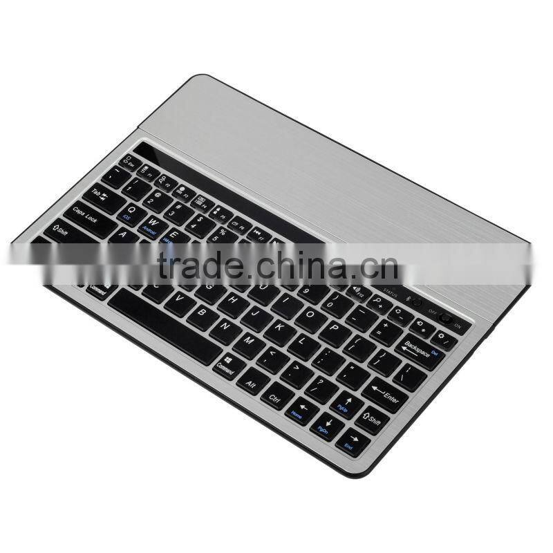 high quality ultrathin colorful 10.1 inch tablet aluminum arabic keyboard cover