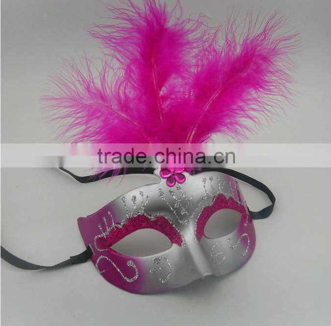 cocktail party mask, feather mask, masquerade masks