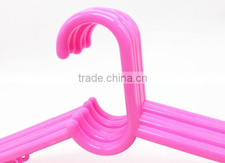 Plastic garment bold widening clothes hang hanger antiskid non-trace dry wet amphibious plastic adult clothes drying racks