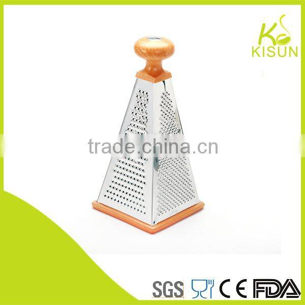 beautiful flower handle stainless steel melon&vegetable grater