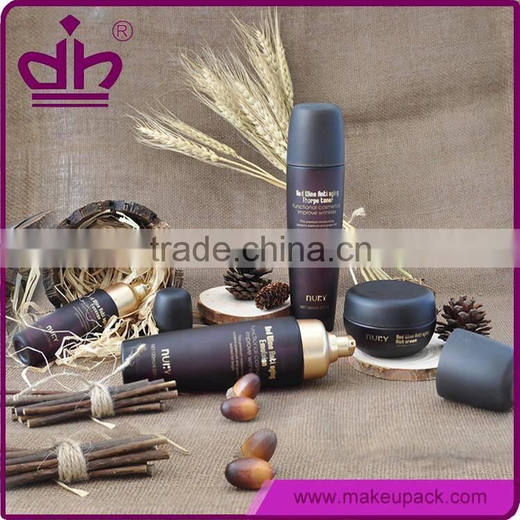 2016 newest cosmetic glass personal care bottle and jar