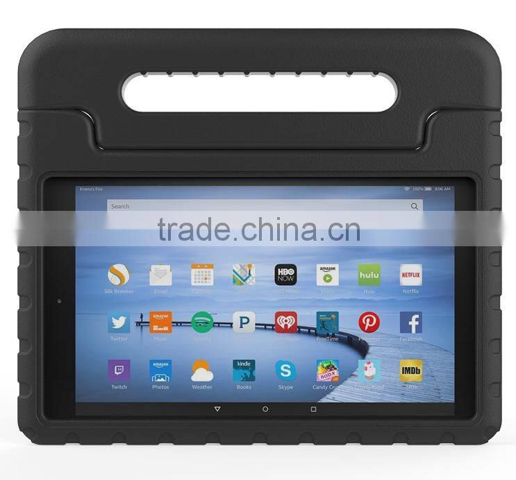 2016 hot products kids tablet case, for amazon kindle fire hd 10 shockproof eva case cover for kids