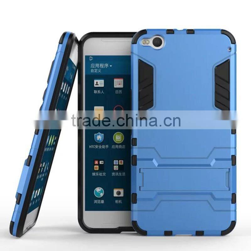 New Arrival phone cases TPU +PC 2-in-1 Hybrid Kickstand case for HTC X9