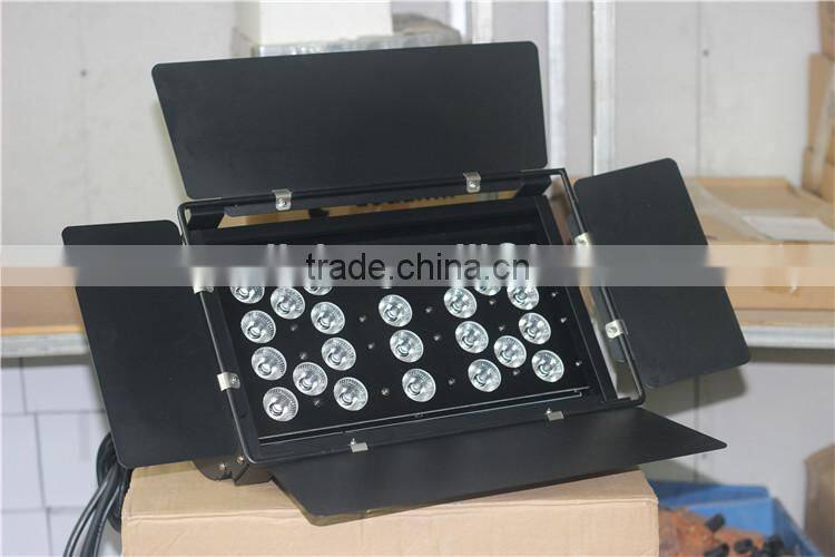 24pcs 5W Warm white and white studio tv show led lighting