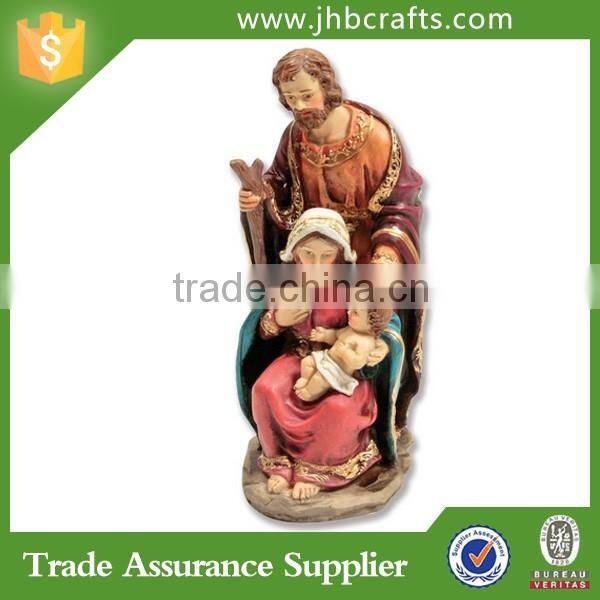 Wholesale Holy Family Resin Religion Statues