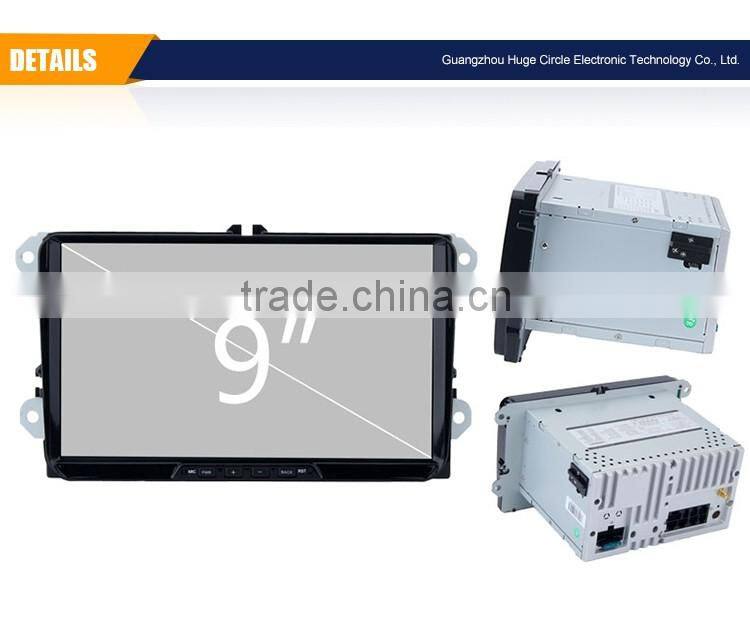 9 Inch 2 din Black screen RK3188 Android 5.1.1 CPU 16 GB Android car gps dvd player OEM for VW Volkswagen Golf 5 6 Polo